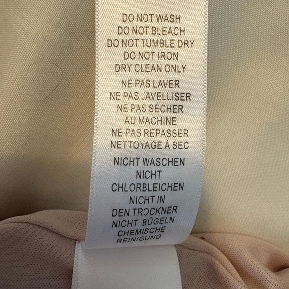 Size 16 Adrianna Papell Floral Blush & Gold Brocade Dress - Picture 12 of 13